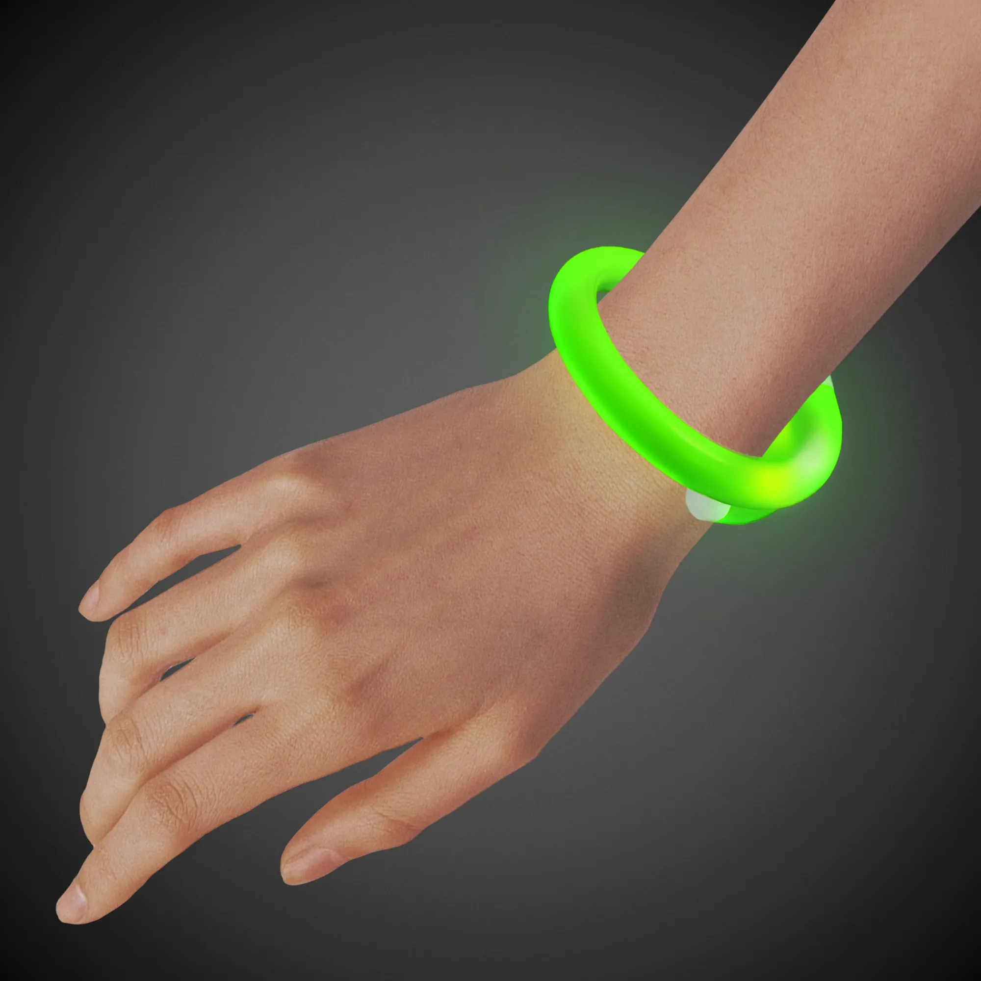 Discount Windy City Novelties LED Tube Bracelet Green