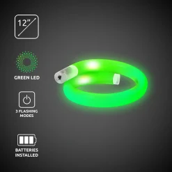 Discount Windy City Novelties LED Tube Bracelet Green
