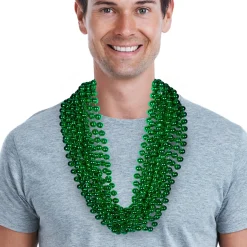Online Windy City Novelties 33" 12mm Bead Necklaces Green