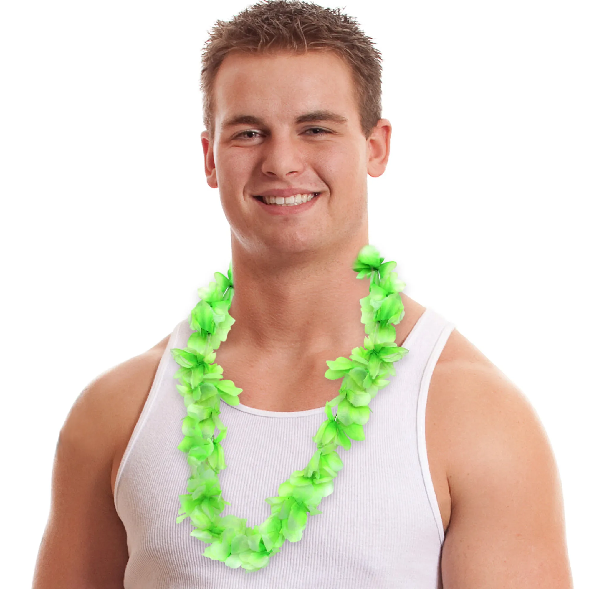 Outlet Windy City Novelties Silk Flower 36" Leis Green