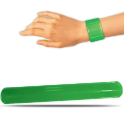 New Windy City Novelties Slap Bracelets Green