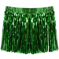 New Windy City Novelties Green Tinsel Skirt