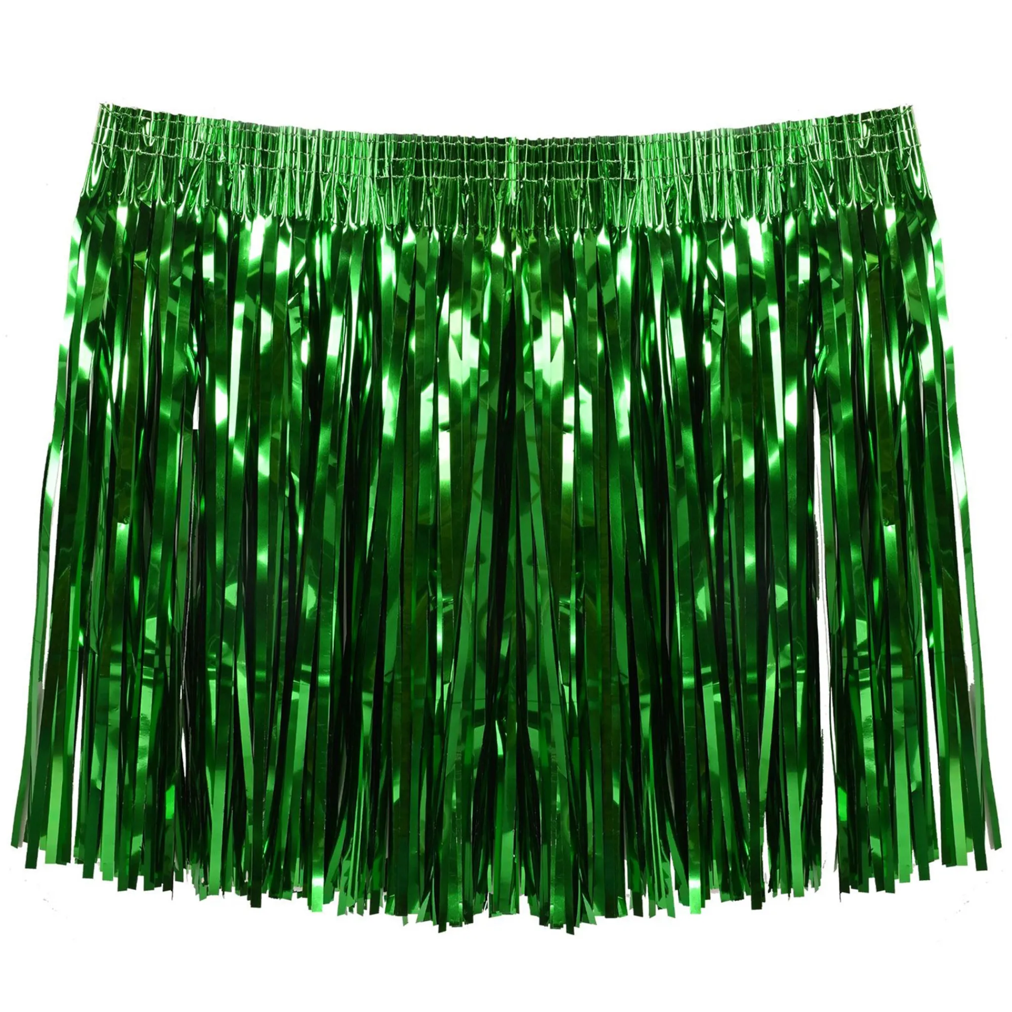 New Windy City Novelties Green Tinsel Skirt