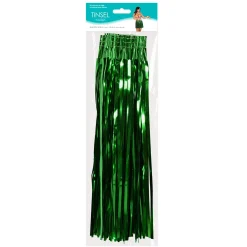 New Windy City Novelties Green Tinsel Skirt