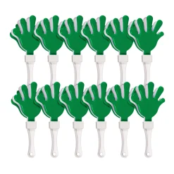 Clearance Windy City Novelties Green & White Hand Clappers