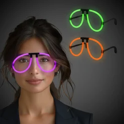 Best Windy City Novelties Halloween Glow Eyeglasses Retail Display