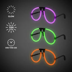 Best Windy City Novelties Halloween Glow Eyeglasses Retail Display
