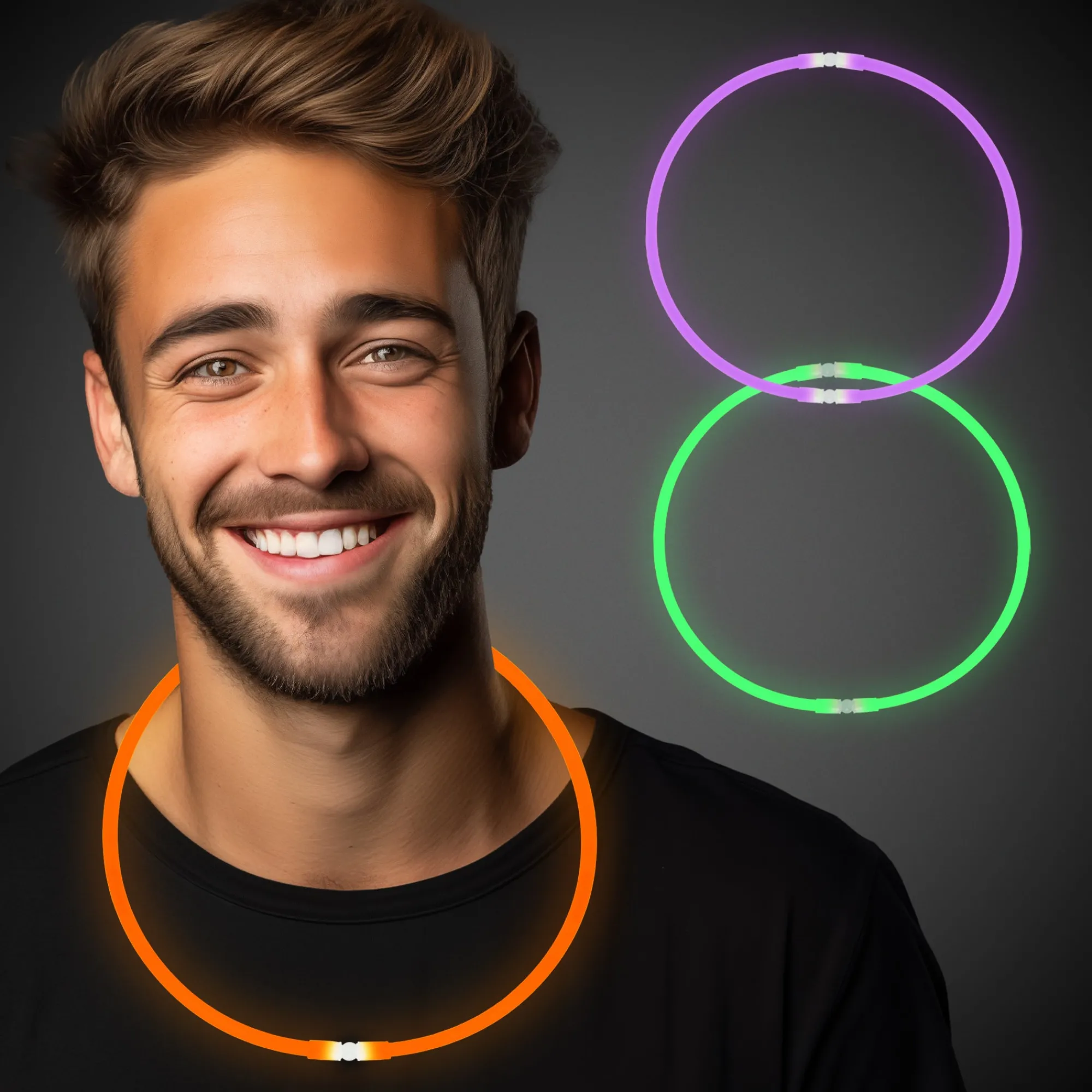 Sale Windy City Novelties Halloween Glow Necklaces Retail Counter Display