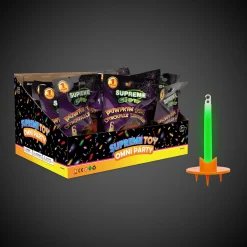 Clearance Windy City Novelties Halloween Glow Pumpkin Lights Retail Counter Display