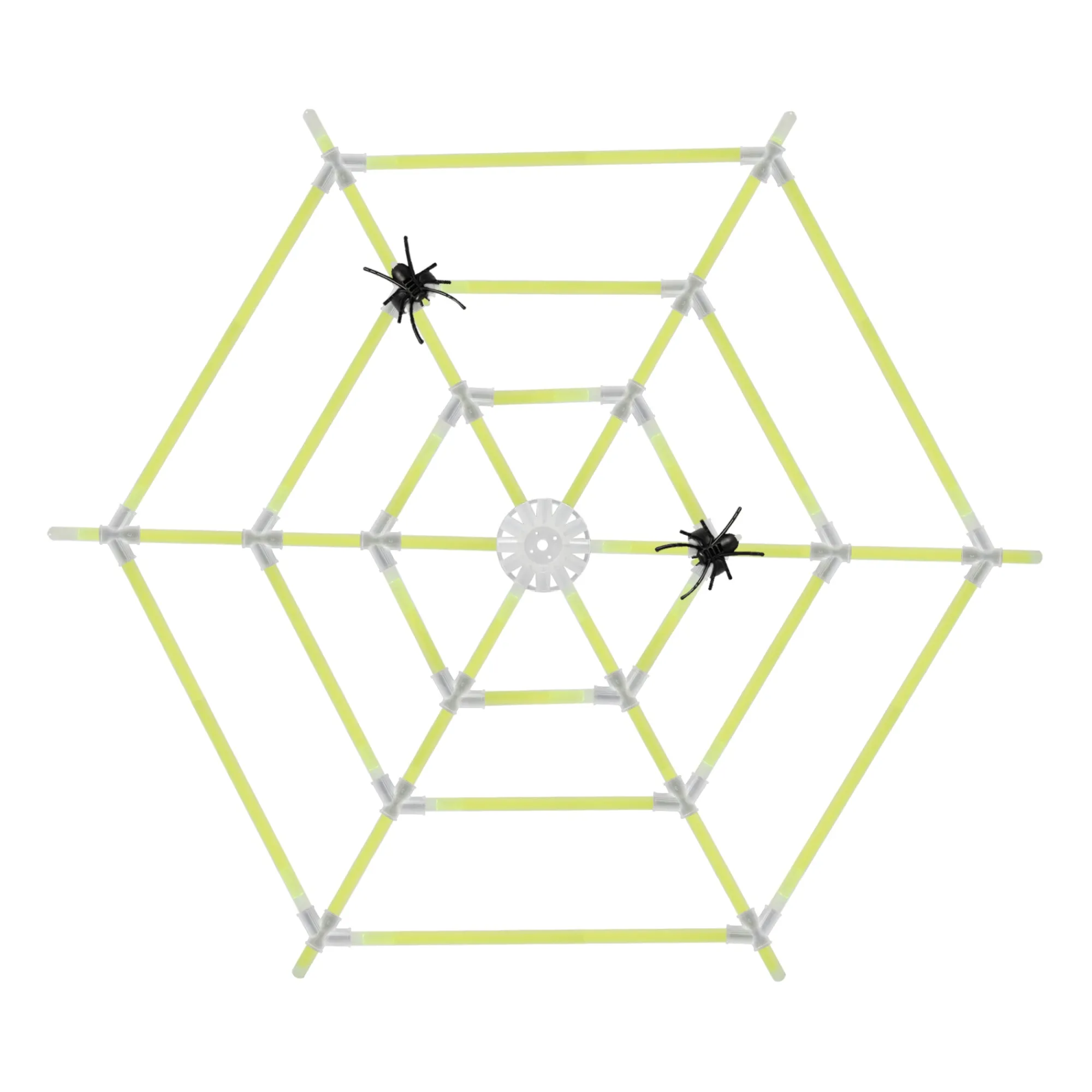 Discount Windy City Novelties Halloween Glow Spider Web Kits Retail Hanging Display
