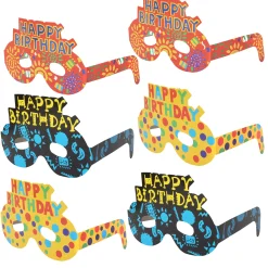 Windy City Novelties Happy Birthday Cardboard Glasses