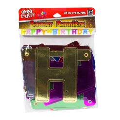 Clearance Windy City Novelties Happy Birthday Letter Banner