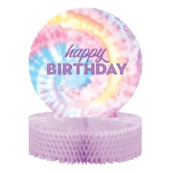 Outlet Windy City Novelties Happy Birthday Tie Dye Centerpiece