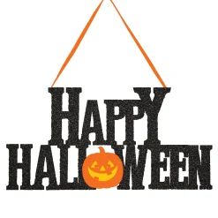Discount Windy City Novelties Happy Halloween Hanging Sign