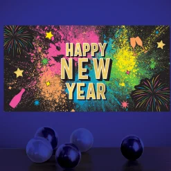Hot Windy City Novelties Happy New Year Banner
