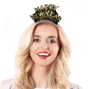 Outlet Windy City Novelties Happy New Year Black & Gold Tiaras