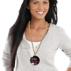 Discount Windy City Novelties Happy New Year Medallion 33" Bead Necklaces