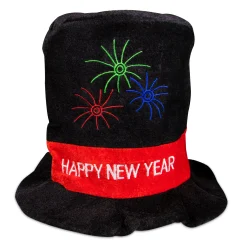 Online Windy City Novelties Happy New Year Velour Top Hat