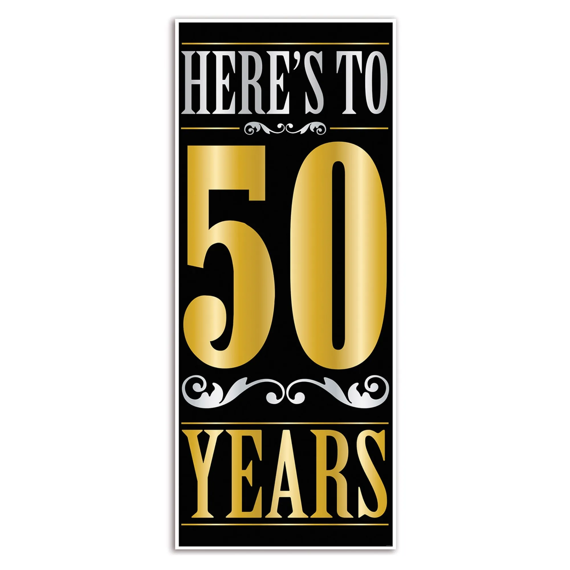 Discount Windy City Novelties Here's to 50 Years Door Cover
