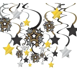 Best Windy City Novelties Hollywood Stars Swirl Decorations