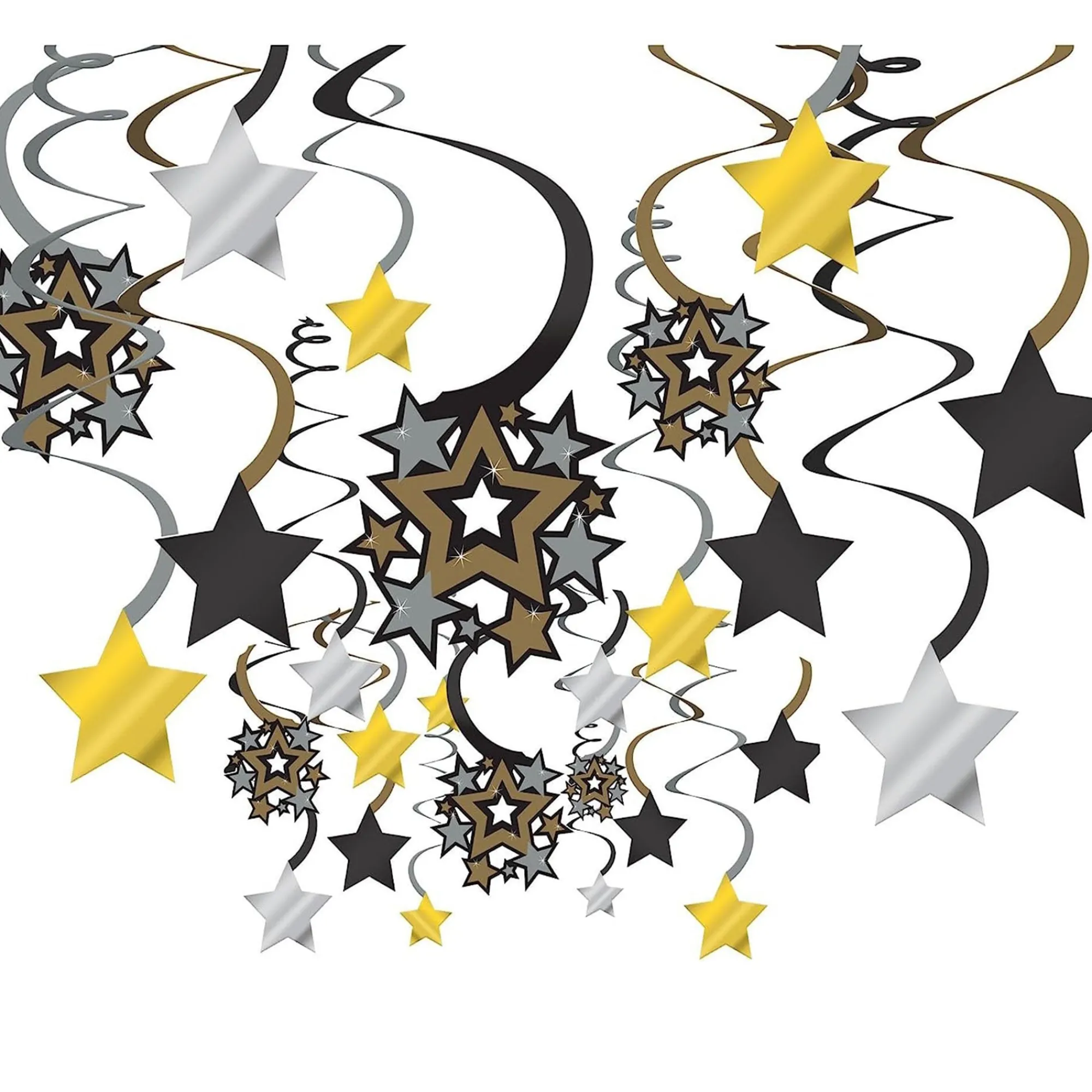 Best Windy City Novelties Hollywood Stars Swirl Decorations
