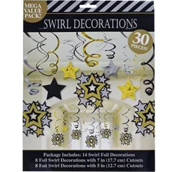 Best Windy City Novelties Hollywood Stars Swirl Decorations