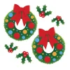 Windy City Novelties Holly & Wreath Christmas Cutouts