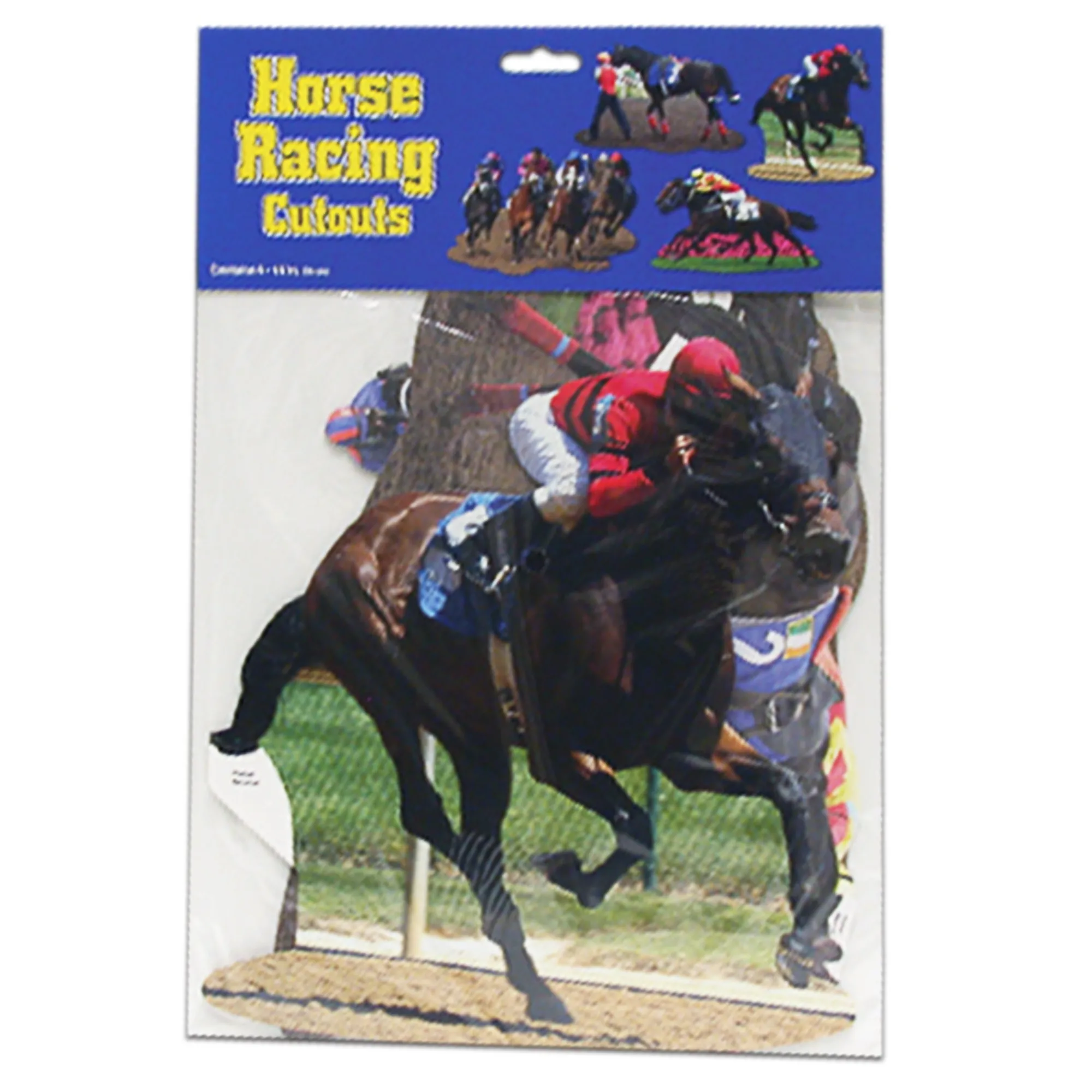 Outlet Windy City Novelties Horse Racing Cutouts