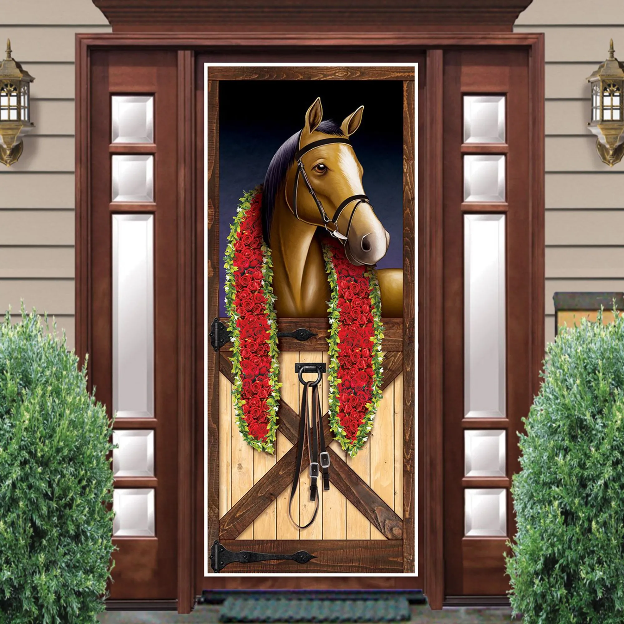 Online Windy City Novelties Horse Racing Door Cover