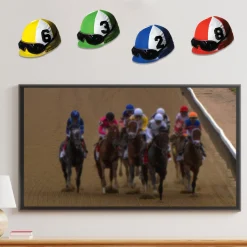 Discount Windy City Novelties Horse Racing Jockey Helmet Cutouts