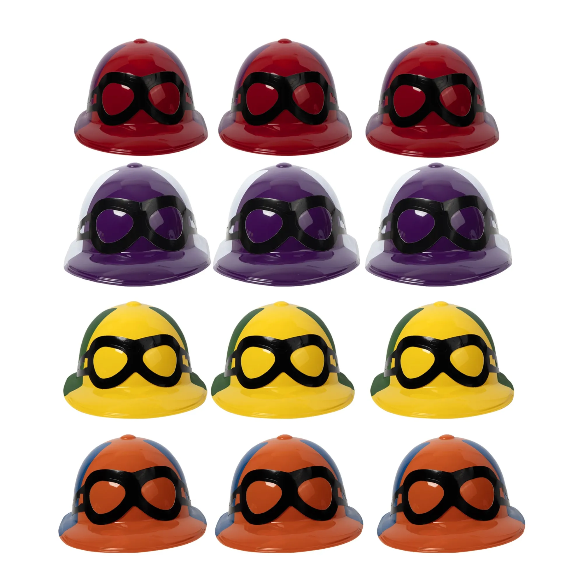Outlet Windy City Novelties Horse Racing Jockey Helmets Value Pack