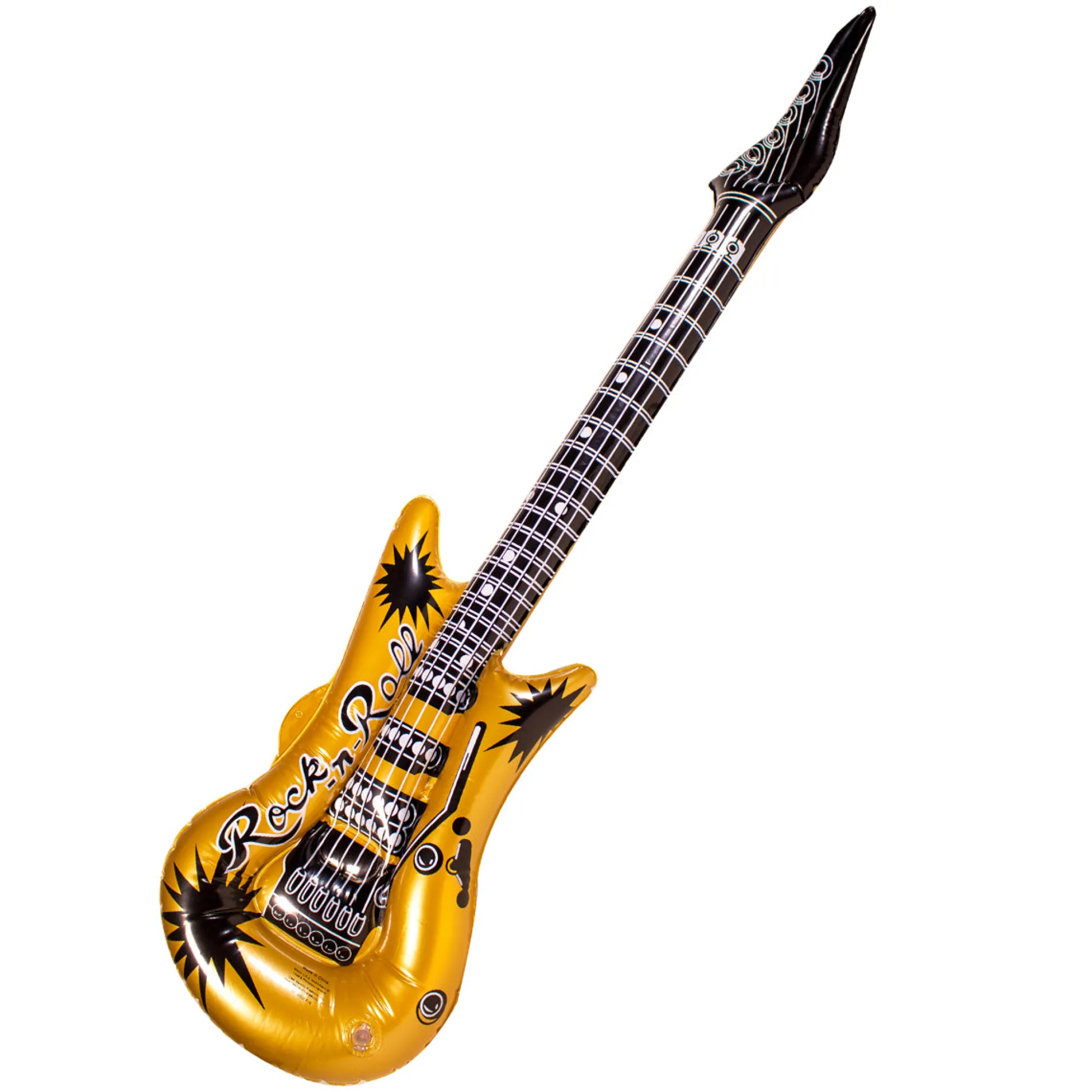 Outlet Windy City Novelties Inflatable 40" Gold & Silver Guitars