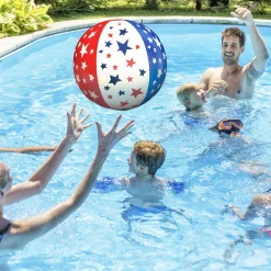 Windy City Novelties Inflatable 16" Patriotic Stars Beach Balls