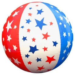 Windy City Novelties Inflatable 16" Patriotic Stars Beach Balls