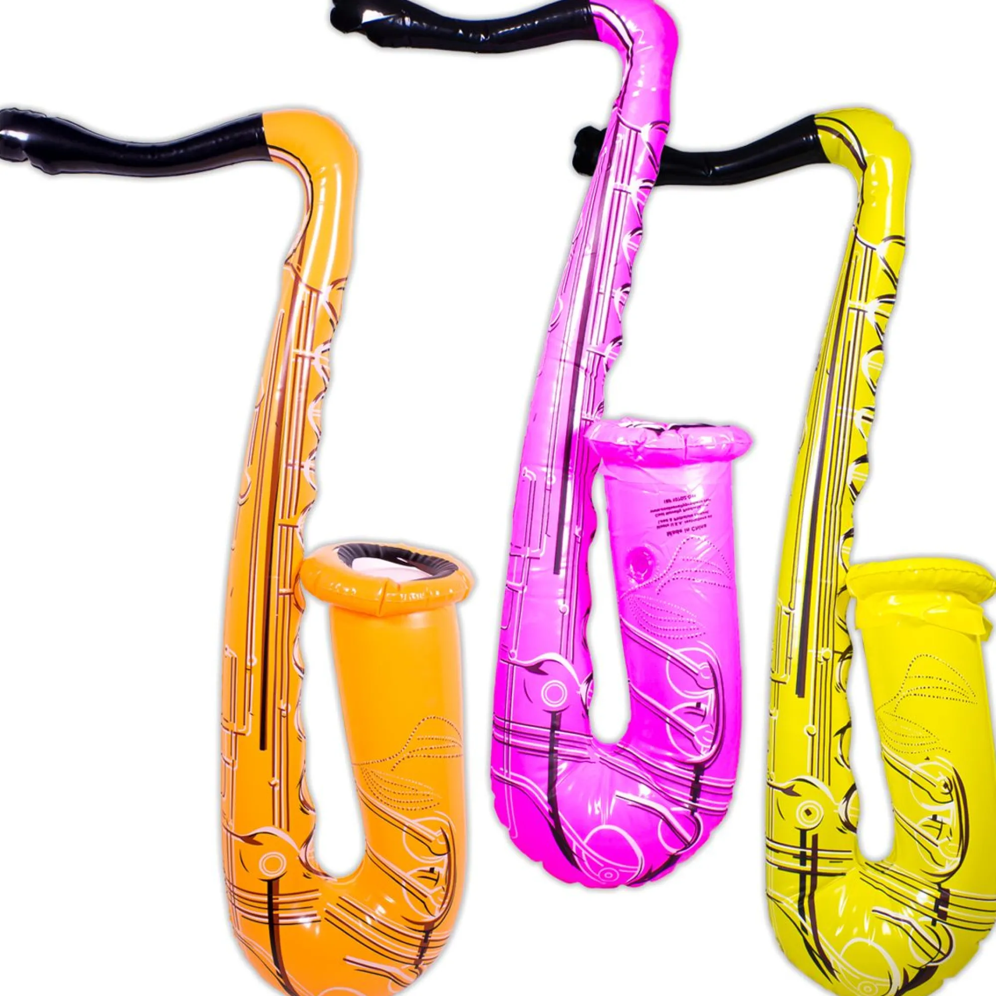 Windy City Novelties Inflatable 24" Saxophones