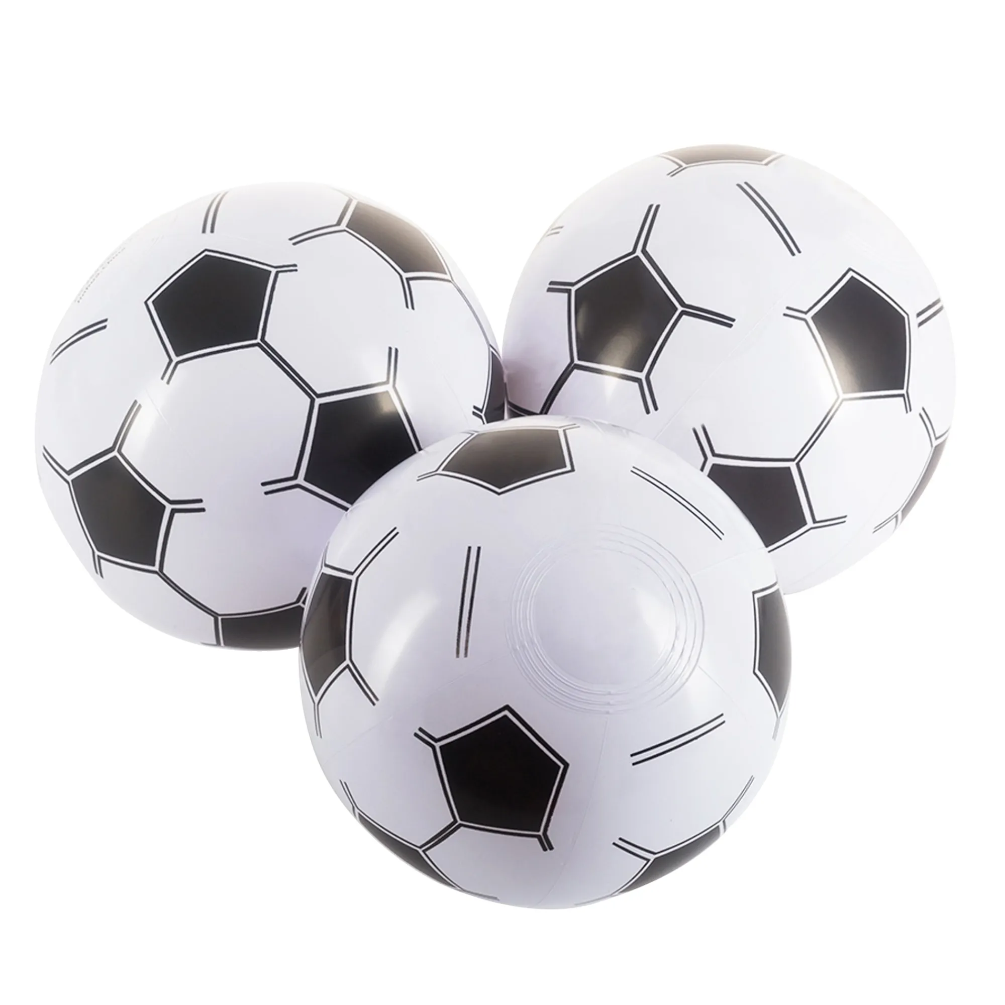 Windy City Novelties Inflatable 9" Soccer Balls