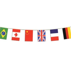 New Windy City Novelties International Flags Banner