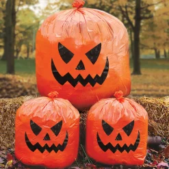 New Windy City Novelties Jack-O-Lantern Lawn Bags