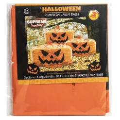 New Windy City Novelties Jack-O-Lantern Lawn Bags