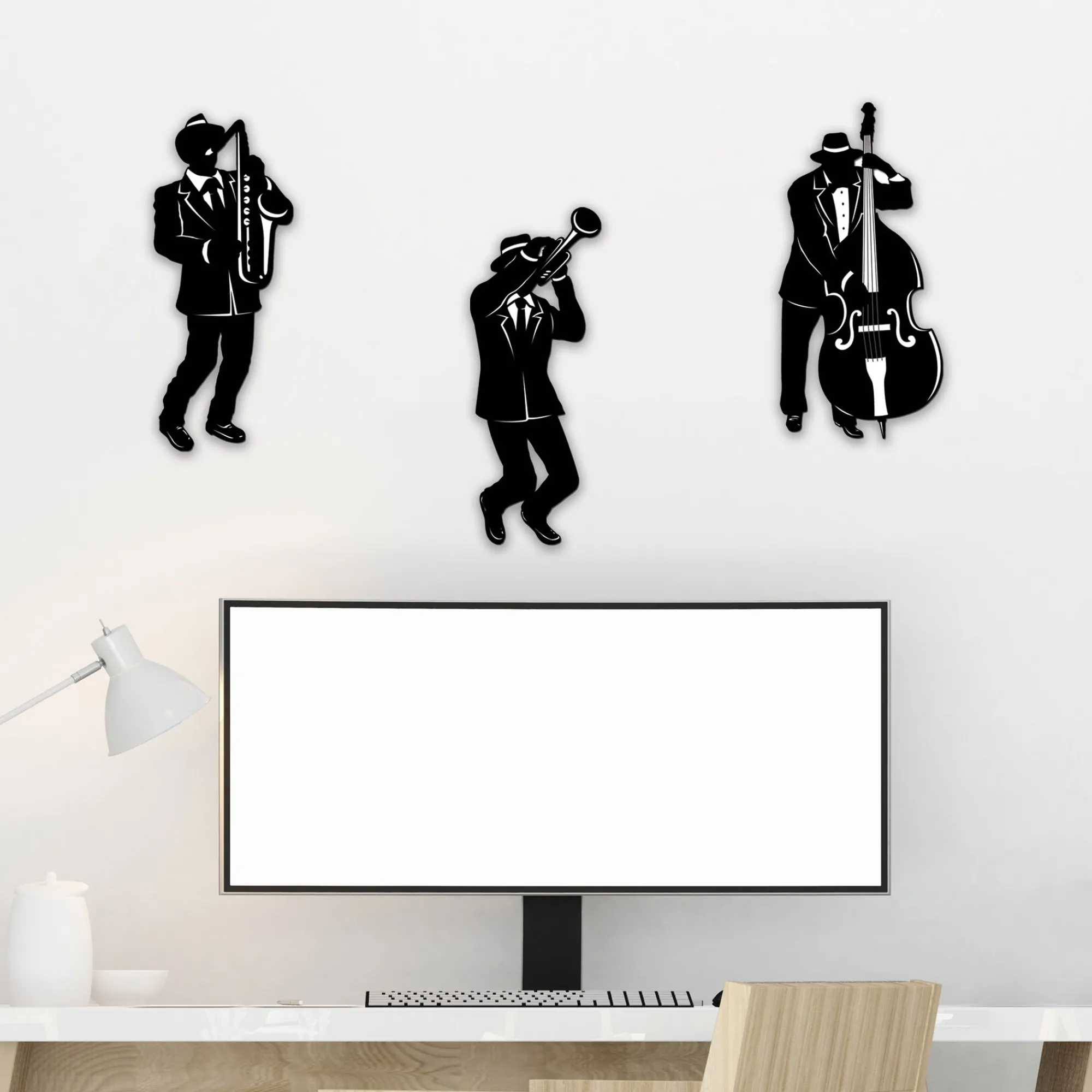 Outlet Windy City Novelties Jazz Trio Silhouettes