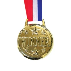 Clearance Windy City Novelties Jumbo Gold Winner Medal