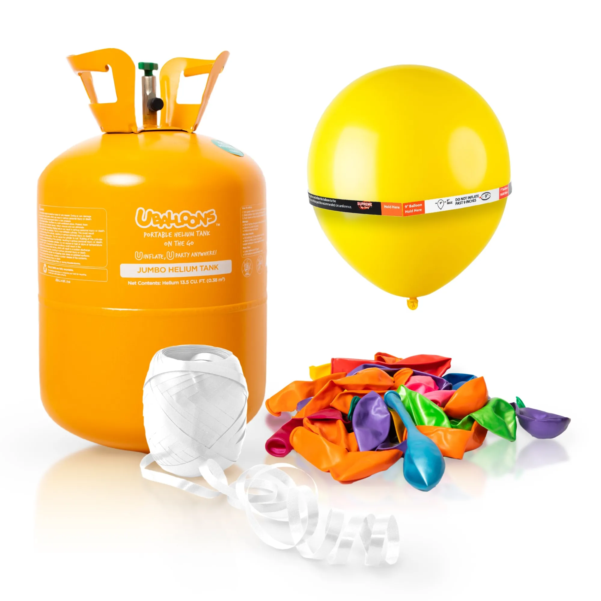 Windy City Novelties Jumbo Helium Party Kit