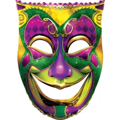 Sale Windy City Novelties Jumbo Mardi Gras Mask Cutouts