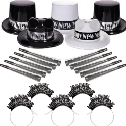 Best Windy City Novelties Jumpin' Jive New Year Party Kit for 100