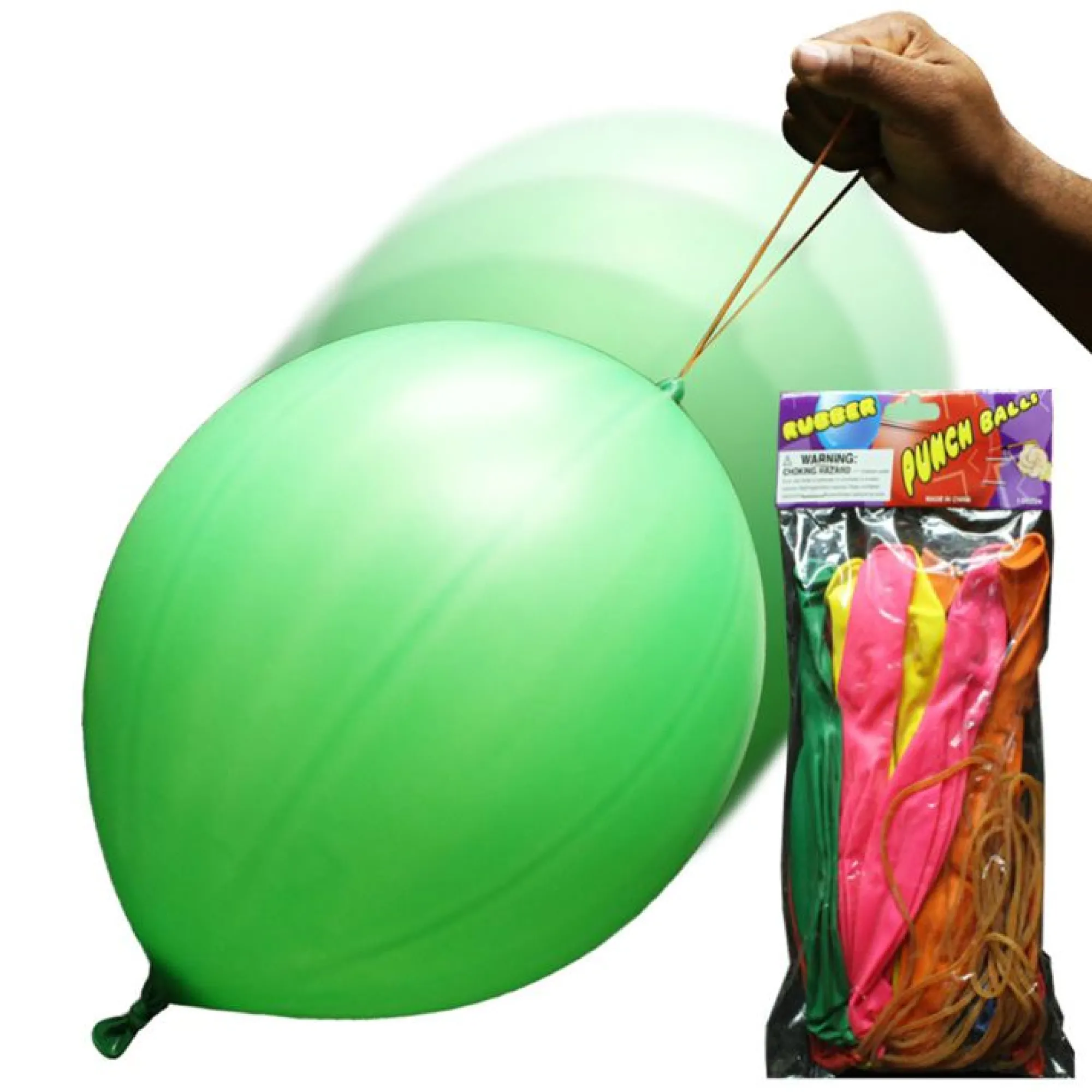 New Windy City Novelties Latex Balloon Punch Balls