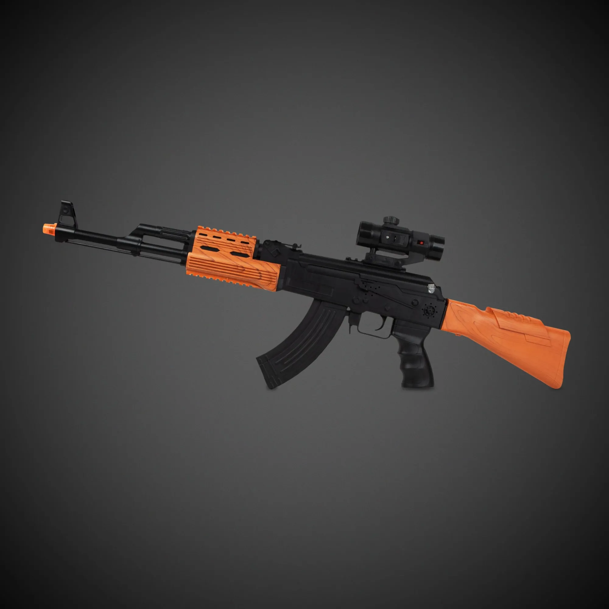 Hot Windy City Novelties LED AK7744B Toy Rifle