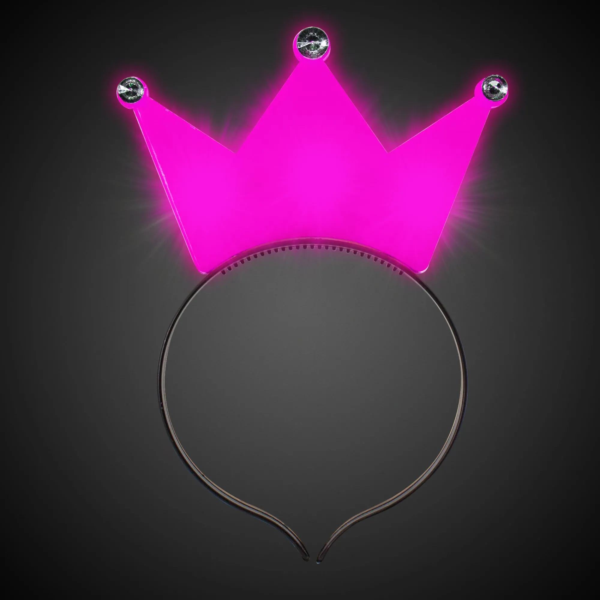 Hot Windy City Novelties LED Assorted Crown Headbands