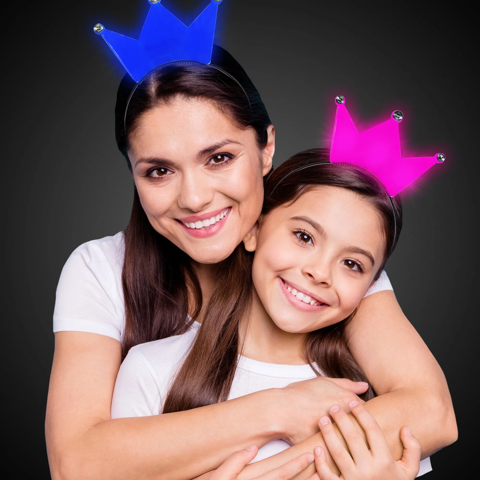 Hot Windy City Novelties LED Assorted Crown Headbands