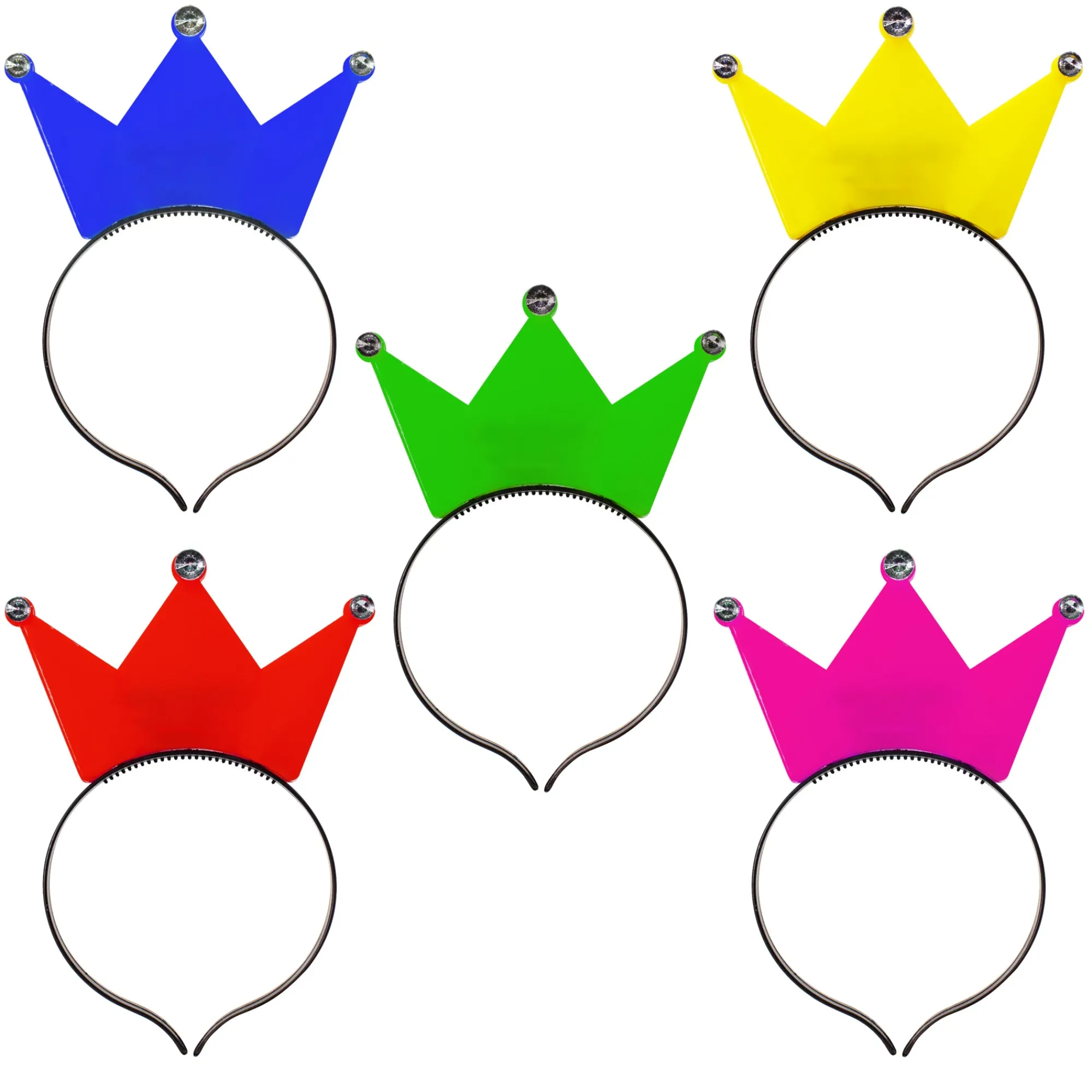 Hot Windy City Novelties LED Assorted Crown Headbands