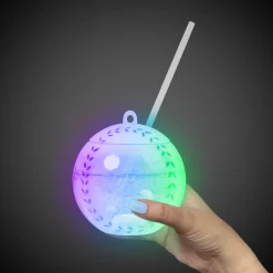 Online Windy City Novelties LED Baseball Cup with Straw